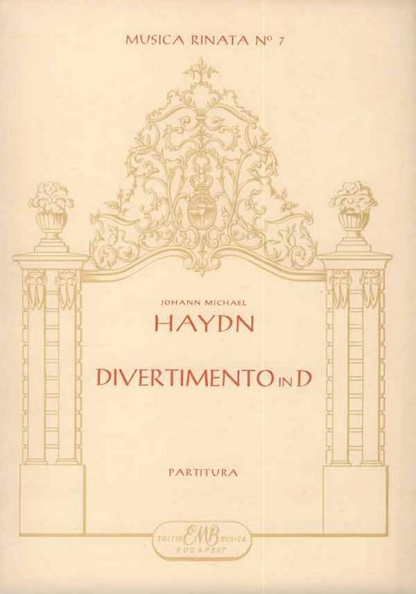 DIVERTIMENTO D-DUR FUER ORCHESTER