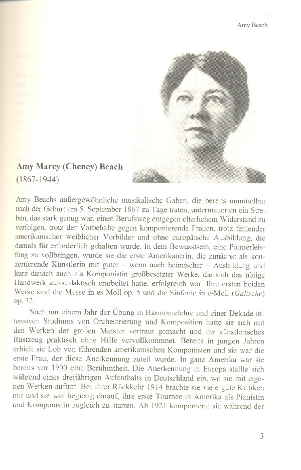 Annäherung 11 an 7 Komponistinnen