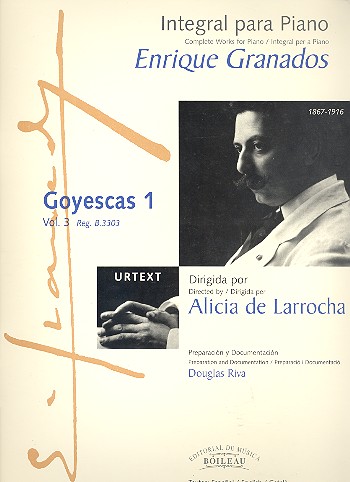 Integral para piano vol.3 Goyescas 1