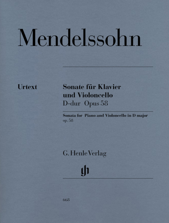 Sonate D-Dur op.58