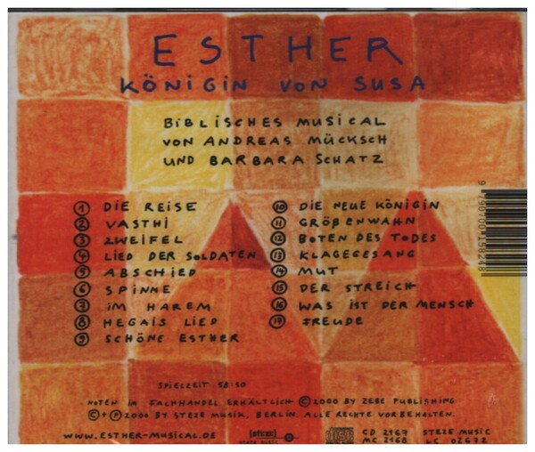 Esther Königin von Susa CD