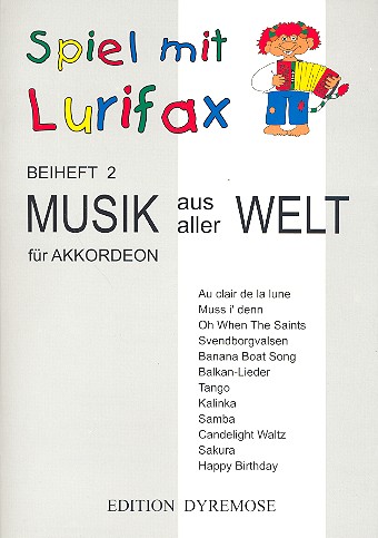 Spiel mit Lurifax Beiheft 2 Musik