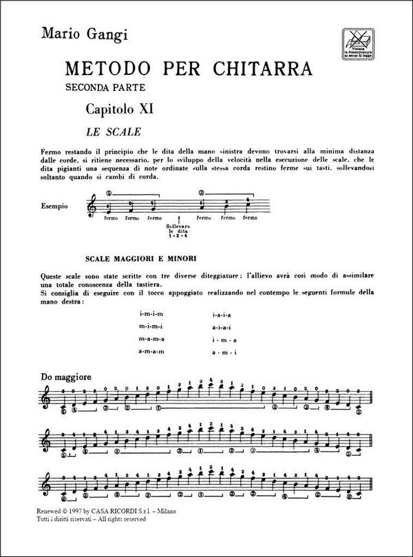 Metodo per chitarra vol.2