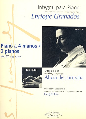 Integral para Piano vol.17 Piano a 4 manos / 2 pianos