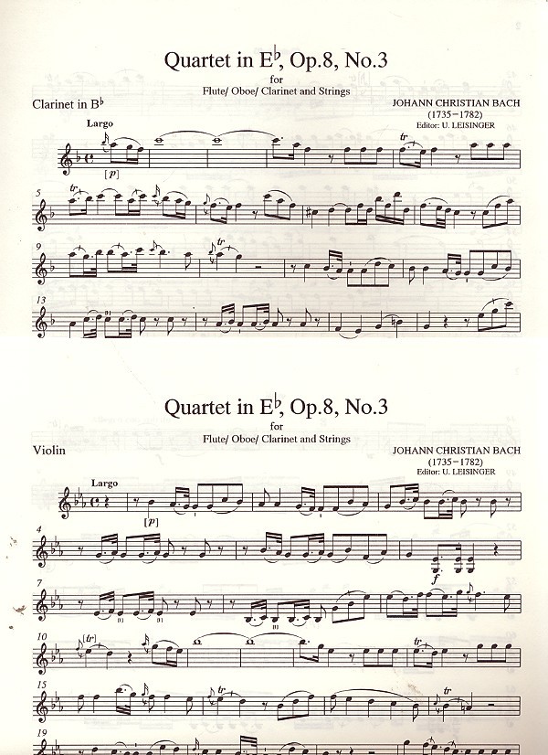 Quartett Es-Dur op.8,3