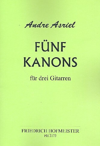 5 Kanons für 3 Gitarren
