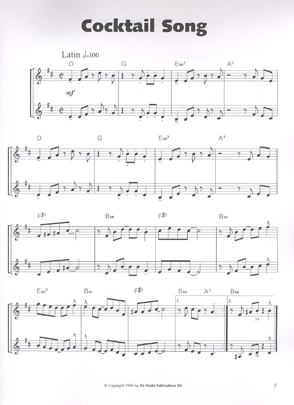 Play 'em right: 12 Duets in various styles