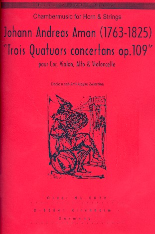 3 Quartette op.109 für Horn und