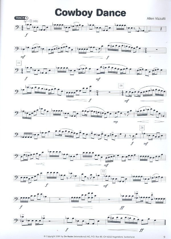 20 Dances (+CD) for euphonium or