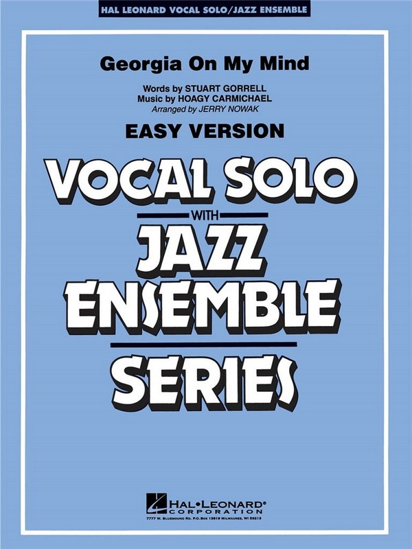 Georgia on my Mind: for vocal solo