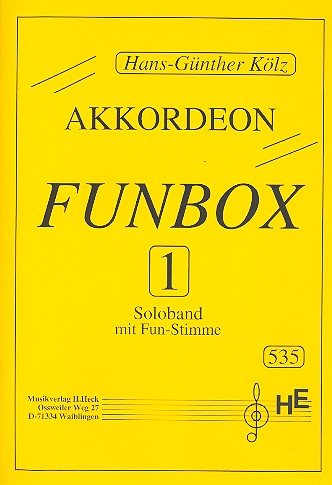 Funbox 1 für Akkordeon solo