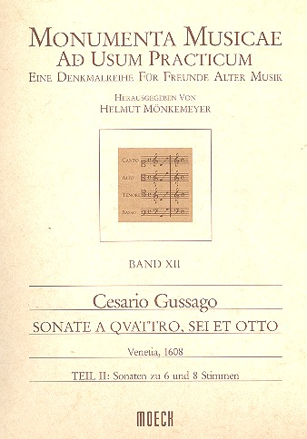 Sonate à 4, 6 et 8 Band 11 Teil 2