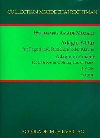Adagio F-Dur KV580a 
