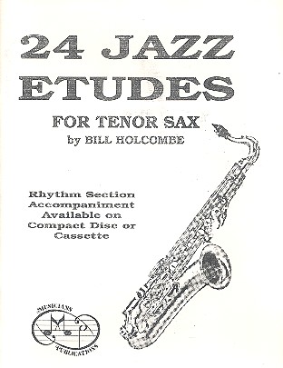 24 Jazz Etudes (+CD) for tenor