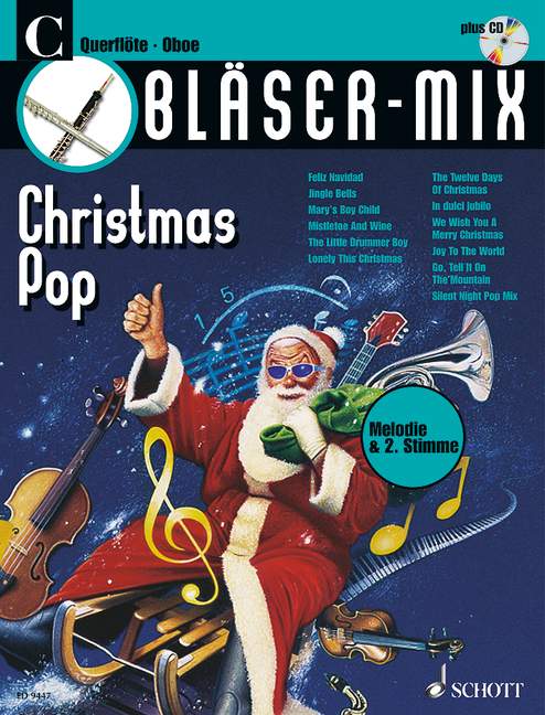 Bläser-Mix (+CD): Christmas Pop