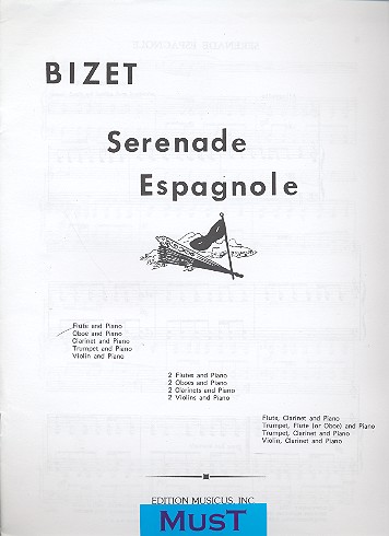 Serenade espagnole for flute and