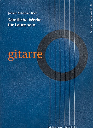 Sämtliche Werke für Laute solo