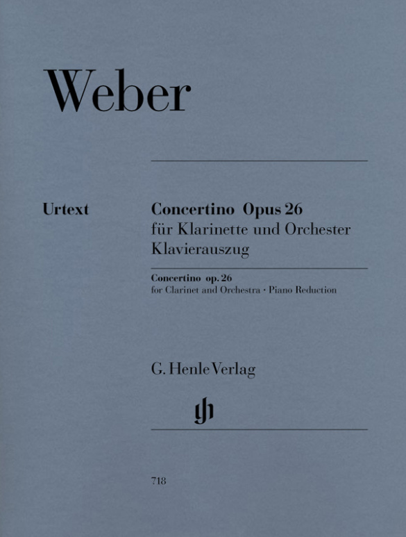 Concertino op.26 für Klarinette und Orchester