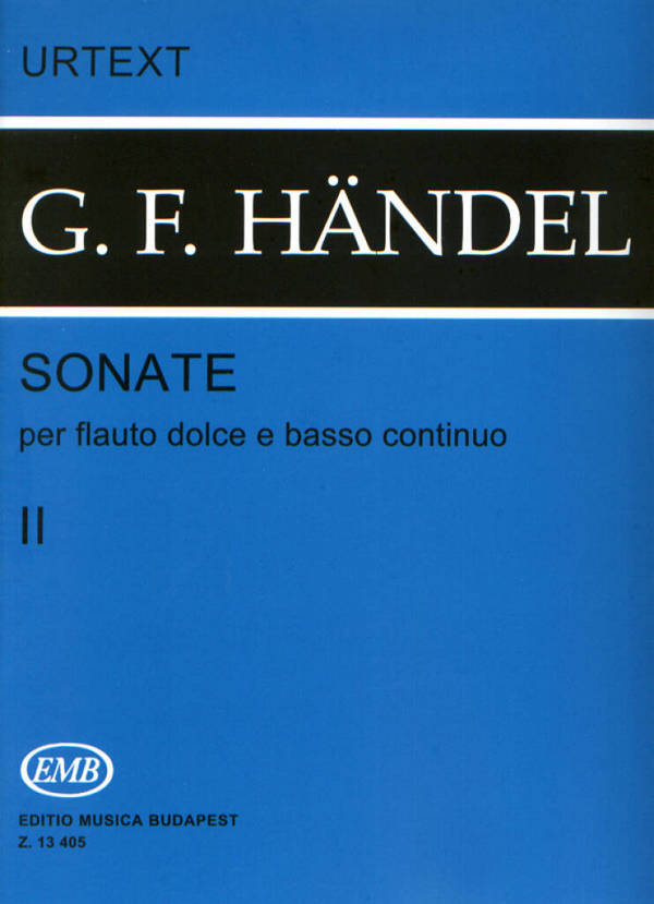 Sonaten Band 2 für Flöte und Bc
