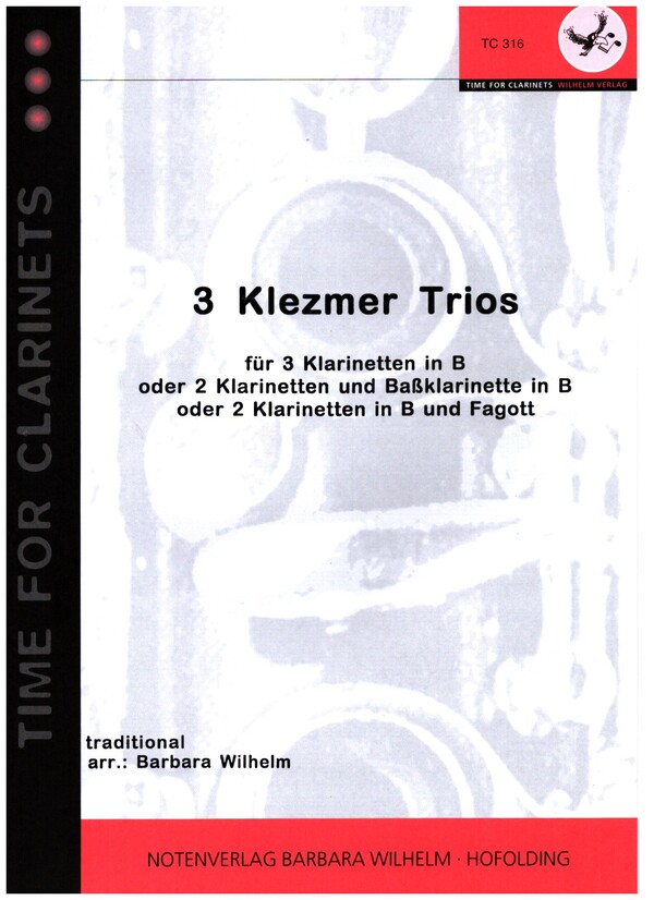 3 Klezmertrios für 3 Klarinetten
