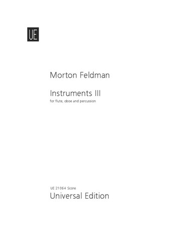 Instruments 3 für Flöte, Oboe