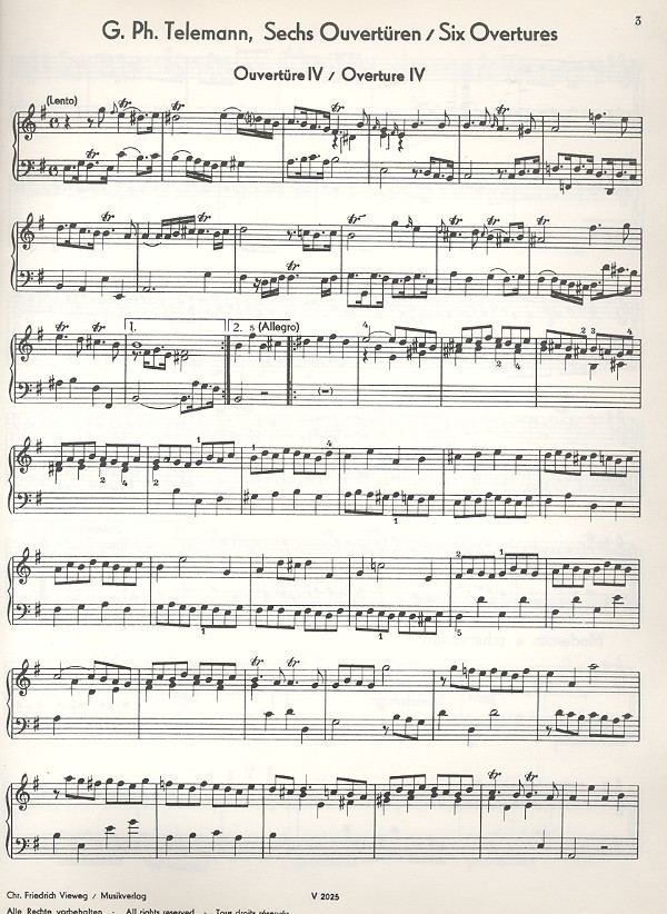 Deutsche Klaviermusik des 17. und 18. Jahrhunderts Band 5