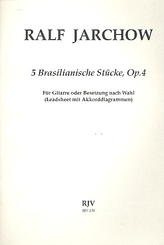 5 BRASILIANISCHE STUECKE OP.5