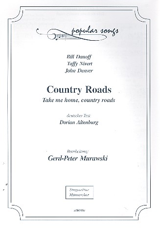 Country Roads für Männerchor