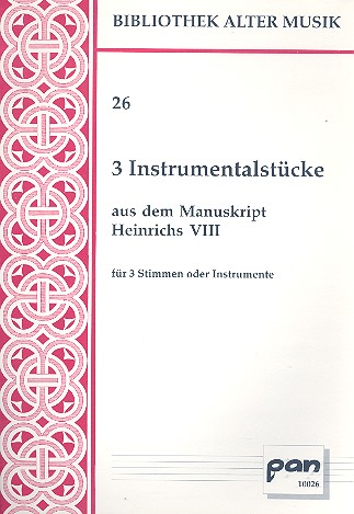 3 Instrumentalstücke aus