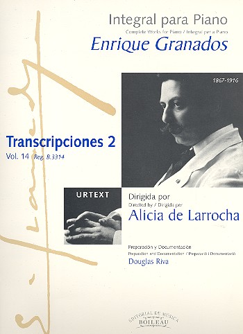 Integral para piano vol.14 Transcripciones 2
