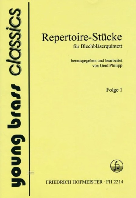 Repertoire-Stücke Band 1 für 2 Trompeten,