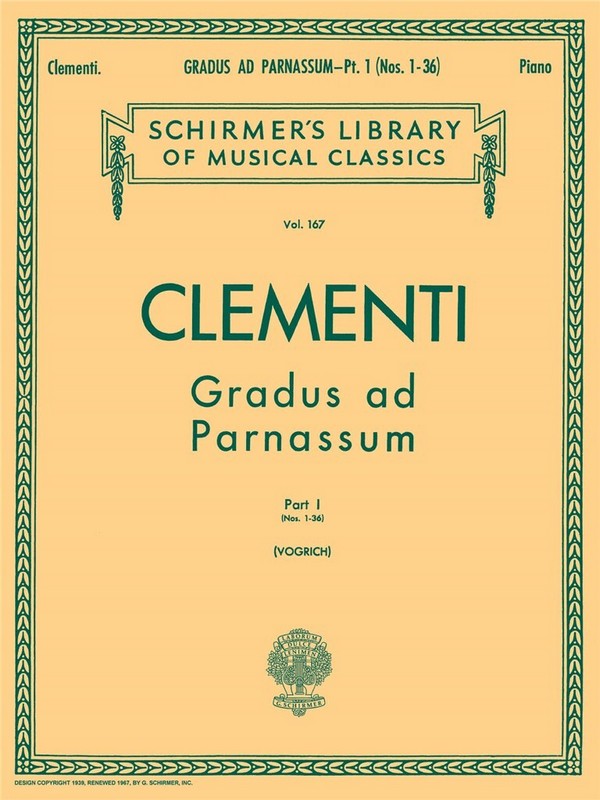 Gradus ad parnassum vol.1 (nos.1-36)
