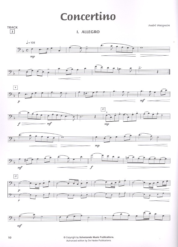 Concerto (+CD) 2 Solowerke für