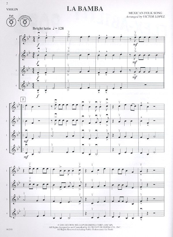 Flex-Ability Pops for violin