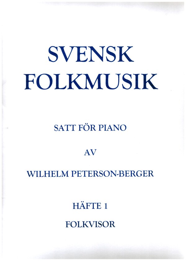 Svensk folkmusik vol.1 for piano