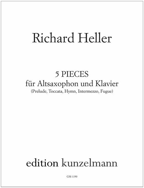 5 Stücke op.21