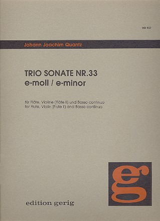 Triosonate e-Moll Nr.33