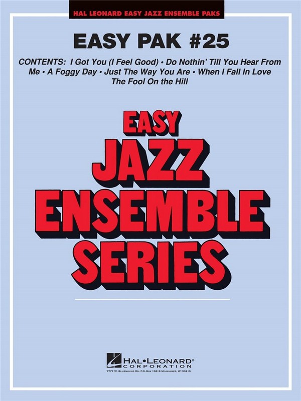 Easy Jazz Ensemble Series Pak no.25