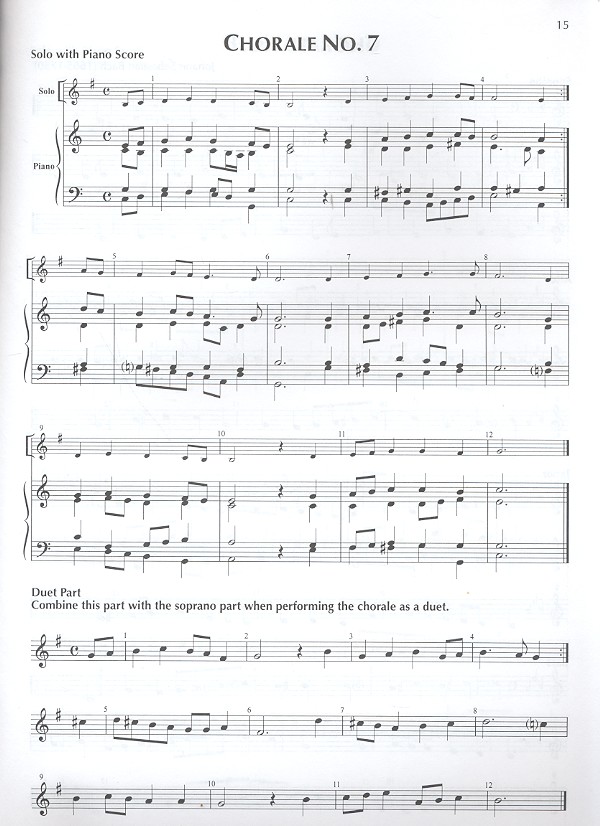 Bach and before 19 Choräle