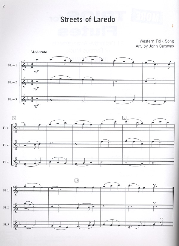 More Trios for Flutes