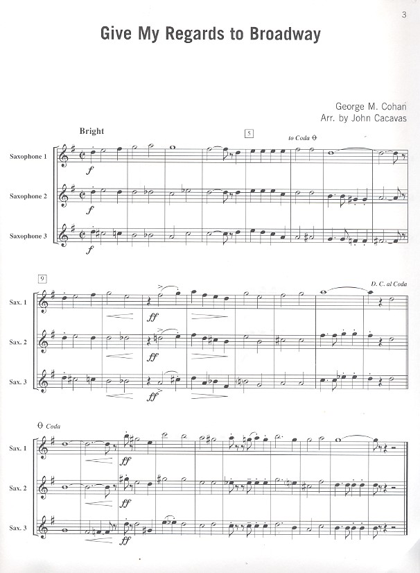 More Trios for Saxophones