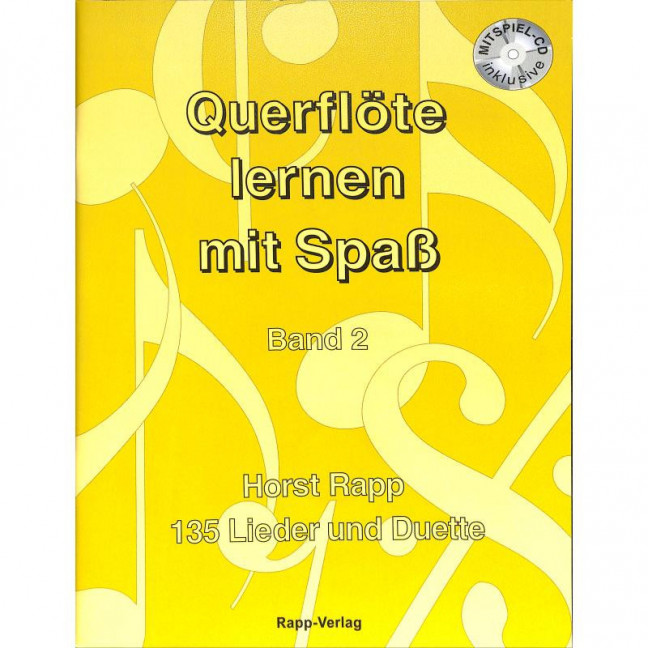 Querflöte lernen mit Spaß Band 2 (+CD)