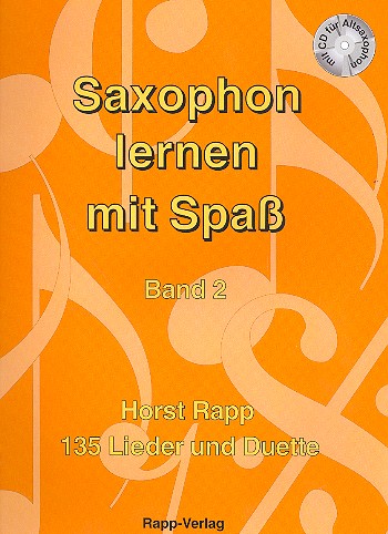 Saxophon lernen mit Spaß Band 2 (+CD)