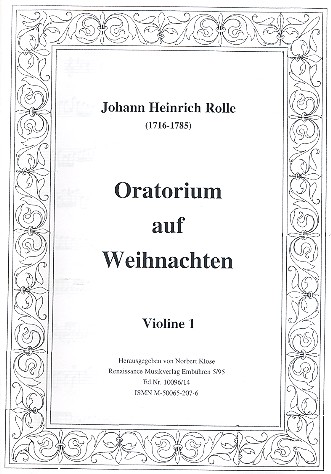 Oratorium auf Weihnachten