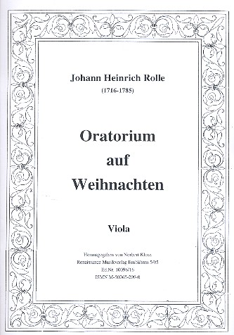Oratorium auf Weihnachten