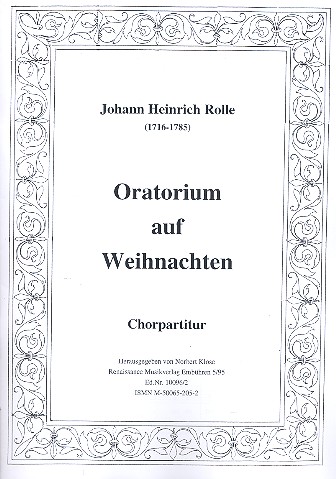 Oratorium auf Weihnachten