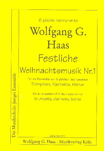 Festliche Weihnachtsmusik Band 1