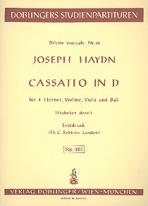 Cassatio D-Dur