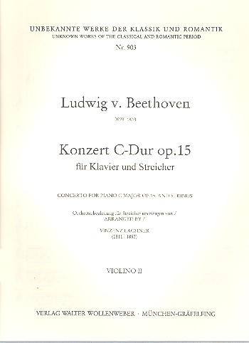 Konzert C-Dur Nr.1 op.15
