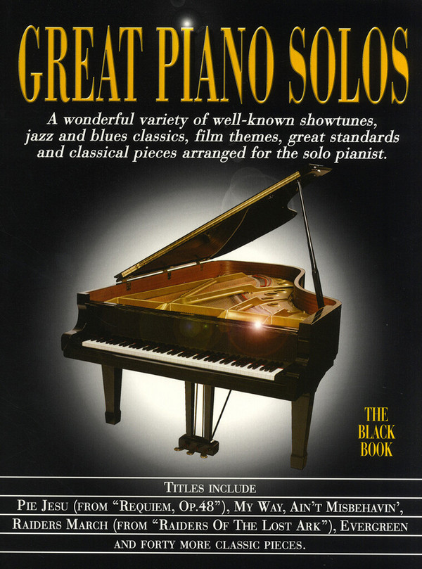 Great Piano Solos - the black Book